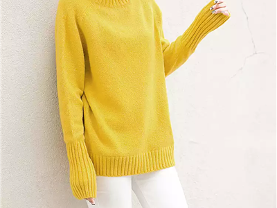 黄色毛衣